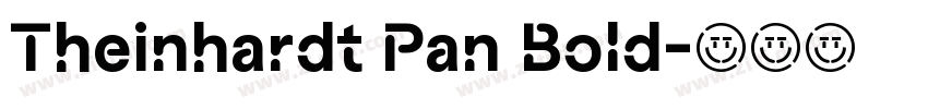Theinhardt Pan Bold字体转换 Theinhardt Pan Bold字体转换
